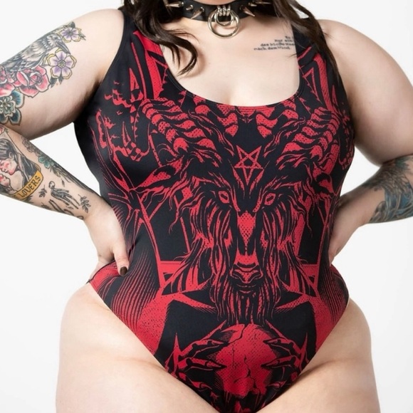 Killstar Other - Killstar Beach Beast one piece swimsuit XL